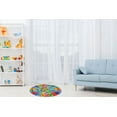 thumbnail image 5 of KC Cubs Playtime Collection ABC Alphabet, Seasons, Months and Days of The Week Educational Learning & Game Round Circle Area Rug Carpet for Kids and Children Bedrooms and Playroom, 5 of 5