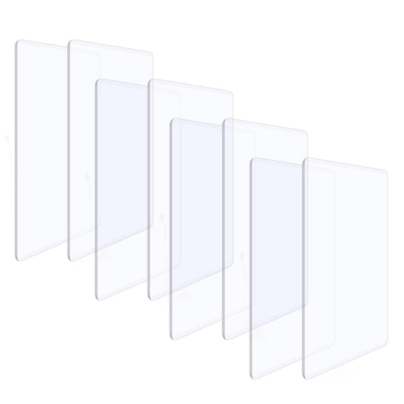 Pads de corte BAOFALI, 8 piezas, policarbonato transparente, 22,5 x 15,5 cm