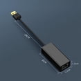 thumbnail image 3 of Adaptador USB Adaptador USB Ethernet Adaptador compacto USB 3.0 a Gigabit LAN Adaptador de red USB USB 3.0 Adaptador de red Mbps Liviano, 3 of 8