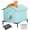 Blue, variant on Outdoor Cat House Winter Waterproof – Insulated and Durable Cat Shelter, Easy to Clean, Thermal Protection for Stray Cats Dogs and Rabbits, Garden Patio Yard,Gray,Small