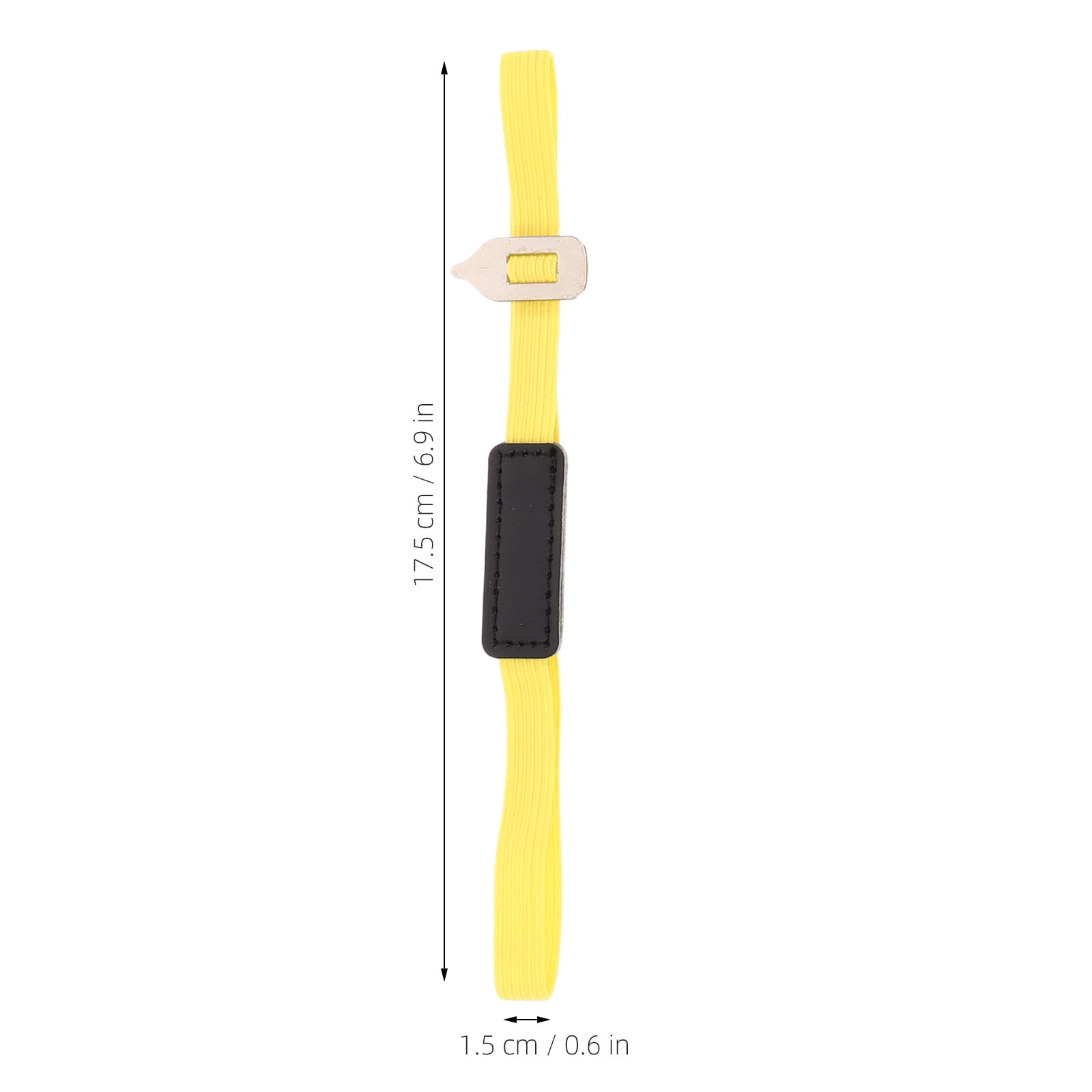 OUNONA 7-Piece Adjustable PU Elastic Bookmark Bands in Assorted Colors, Page Markers for Book and Readers