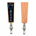Easy Installation Wooden Tap Handle with Small Chalkboard Homebrewing ...