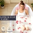 thumbnail image 7 of VOXOR Full Body Bath Pillow, 50"x15" x 2" Thick Bathtub Cushion with Suction Cups for Head, Neck & Back Support Light Pink, 7 of 7