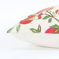 thumbnail image 3 of Rizzy Home 20" Botanical Pomegranate Poly Filled Pillow - Multi-Color, 3 of 5