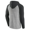 thumbnail image 3 of Men's Fanatics Steel Charlotte FC Deflection Raglan Pullover Hoodie, 3 of 3