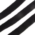 thumbnail image 3 of veasfak Black Braided Cotton Flat Cord Drawstrings Drawcord String for Sweater Hat Pants, 3 of 8