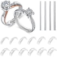thumbnail image 1 of Eiito Ajustadores de talla para anillos, 16 piezas, protectores invisibles ajustables, 1 of 7