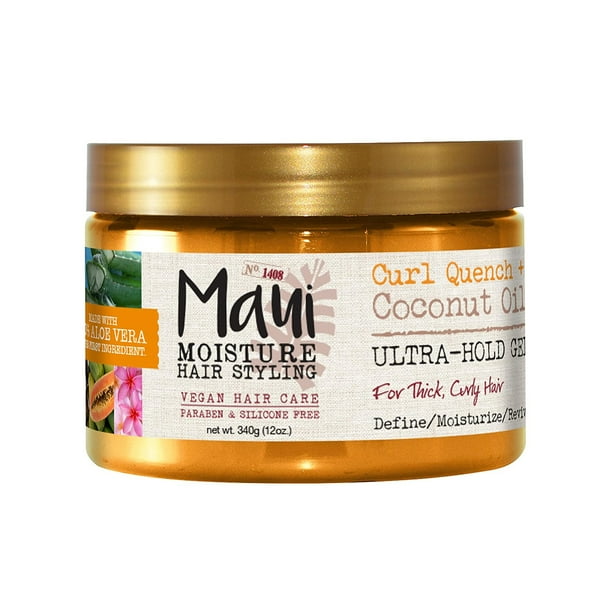 Maui Moisture Curl Quench + Coconut Oil UltraHold Gel, 12 Oz. Walmart.ca