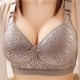 thumbnail image 2 of Sujetador de talla grande para mujer, lencería fina sin anillo de acero, cómodo, transpirable, ropa interior ajustable, Push Up, Sexy, Copa BC, 2 of 4