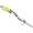 Copper/Chartreuse, variant on Iron Decoy Steely 1 Lure 1.5'', Black/Glow in the Dark, 1/12 oz
