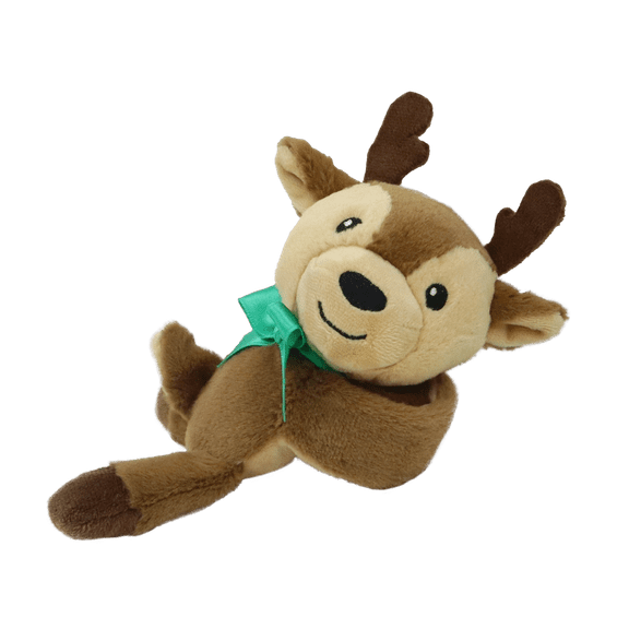 Reindeer Plush Wrist Hugger Bracelet, Holiday Time