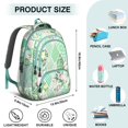 thumbnail image 5 of Pioneer Flower Backpack for School,Cute School Bag,Schoolbag with Adjustable Shoulder Straps & Padded Back,16.9 Inch, 5 of 5