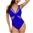 thumbnail image 1 of asdoklhq Plus Size Swimsuit Clearance Under $10,Women Bikini with Chest Pads without Underwire Strap Swimsuit Beach, 1 of 6