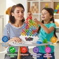 thumbnail image 3 of Bamboohart Building Block Brick Toy Balance Stacked  Tower Game Swing High Russian Building Blocks Stack Kid Desktop Toy, 3 of 8