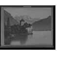 thumbnail image 2 of Historic Framed Print, [Chillon Castle and Lake Geneva, Switzerland], 17-7/8" x 21-7/8", 2 of 9