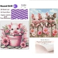 thumbnail image 3 of CSZPPQAF Diamond Art Painting Kits,2-Pack Little Pig Art Craft Full Round Drill,13.8"×13.8", 3 of 7