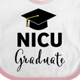 thumbnail image 4 of Inktastic Nicu Graduate-graduation Hat Boys or Girls Baby Bib, 4 of 4