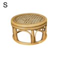 thumbnail image 2 of CUITING Support de Plante Rond en Rotin pour Intérieur / Rustiღ Y7I9, 2 of 9