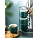 thumbnail image 3 of Juego de tazas de café LYEOBOH de porcelana de 385 ml con soporte y cucharas, 3 of 9