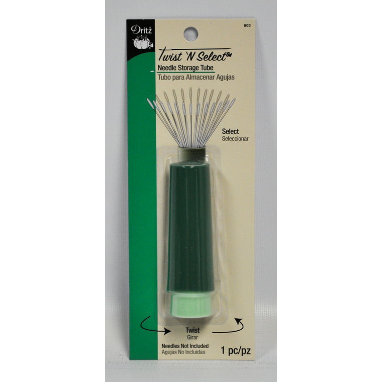Dritz 803 Twist 'N Select Needle Storage , Green