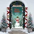 thumbnail image 6 of FastXmas Christmas Door Cover Decorations,35 x 72" Front Door Cover Pendant Ornaments, Removable Christmas Style Door Covers Decoration for Indoor Outdoor Home Farmhouse Enhance Holiday Atmosphere, 6 of 6