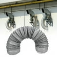 thumbnail image 2 of Exhaust Hose, Flexible Exhaust Hose, Ducting Exhaust Noise Reduction For Kitchen Home, 2 of 8