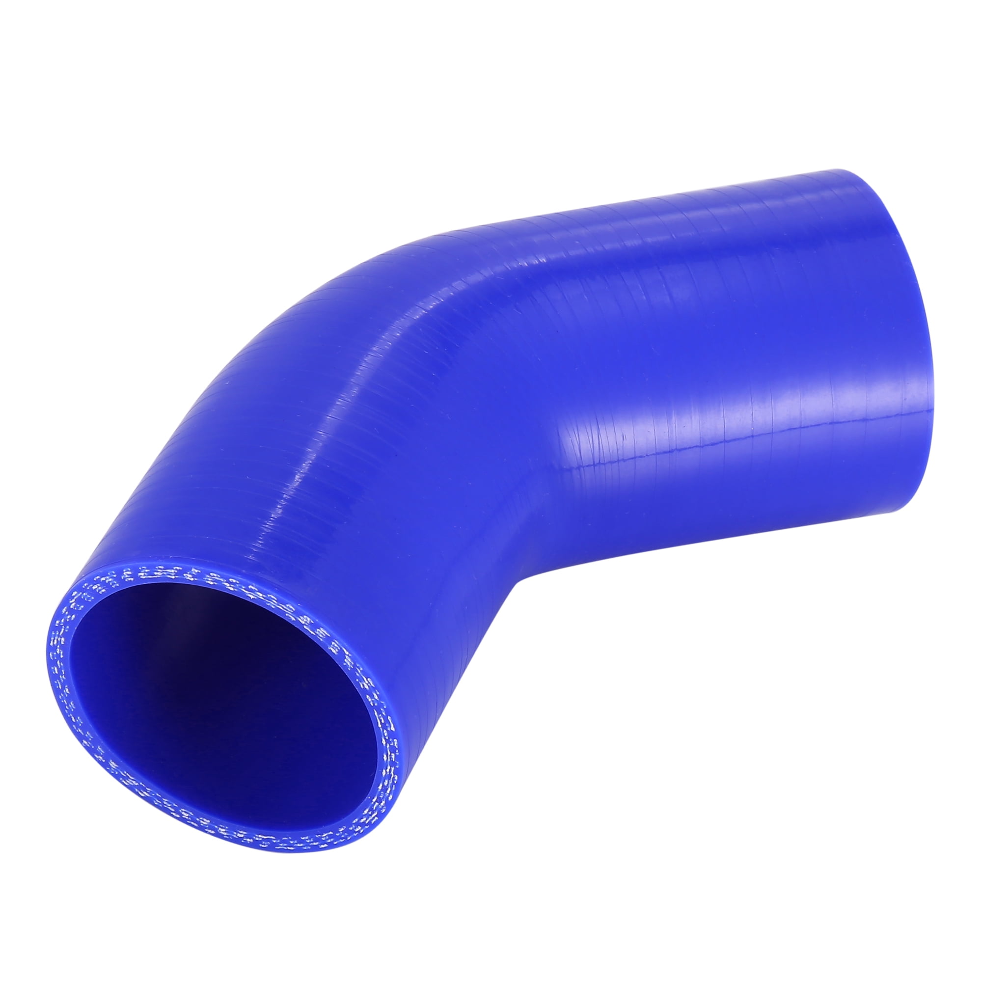 2.25 to 3 Blue 45 Degree Elbow 3-Ply Silicone Hose for Turbo/Intercooler/Intake Piping 