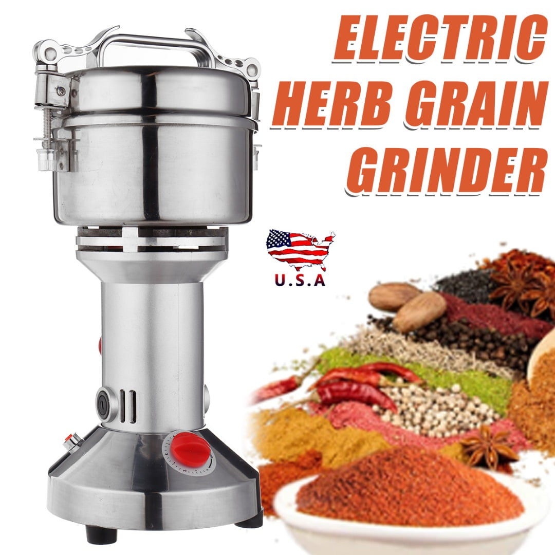 700g High Speed Electric Herb Grain Grinder Cereal Mill Flour Powder Machine 