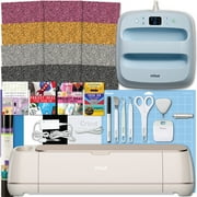Cricut Maker 4 Cutting Machine with Easy Press 3 with Heat Transfer Vinyl Combo Bundle