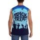 thumbnail image 4 of Balery Halloween Trick Or Treat Camisetas sin mangas para hombre, absorbe la humedad y protege contra el mal olor.-X-Large, 4 of 7