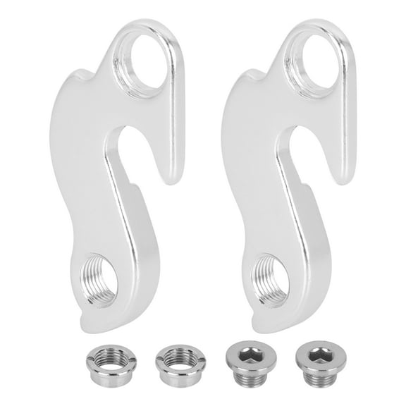 2 pcs Mountain Bike Bicycle Derailleur Hanger Aluminium Alloy Derailleur Hanger Tail Hook for Tianxs Trek