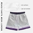 thumbnail image 3 of FORMRS Boys Swim Trunks Quick Dry Mesh Liner Boardshorts Sizes XS-XL, Night Neon Road, 3 of 7