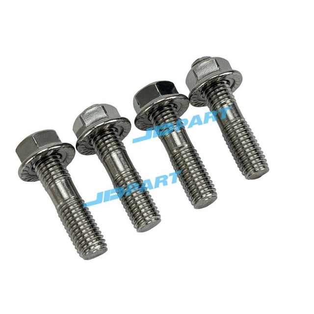 6D31 Turbo for Charger Exhaust Pipe Connecting Screws for Mitsubishi Engine Parts -
