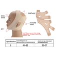thumbnail image 3 of Masque amincissant pour le visage, bandages amincissants, soins du double menton, ceintures pour le visage amincissantes S, 3 of 4