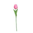thumbnail image 2 of 6Pcs Tulips Artifical Flowers Real Touch Faux Tulip Stems PU Tulip Bouquet for Home Office Easter Spring Wreath Wedding Centerpiece Floral Arrangement Cemetery Table Decor, 2 of 6