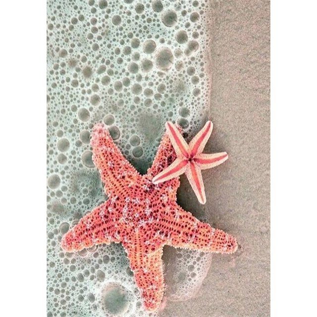 Taladro Diamond Painting (DE0489) 5D DIY Kit de punto de cruz completo (Playa de arena-k524) 50x70cm Hugtrwg Para estrenar
