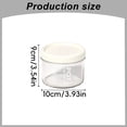 thumbnail image 3 of Solivara Plastic Airtight Containers With Lids Reusable Dishwasher Freezer Safe Storage Jars For Takeout(A,3.94*3.94*3.54in), 3 of 5