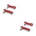thumbnail image 1 of Vogacara Pack de 2 1/28 coches de control remoto mejora de la junta de dirección barra de enlace rojo Rojo 2piezas Vogacara CBP208150, 1 of 5