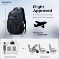 thumbnail image 2 of Mochila Swissdigital Design Business con USB 15.6" azul/negra, 2 of 9