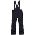thumbnail image 4 of Pantalones de esquí para niños y niñas, ropa de nieve cálida para deportes al aire libre, pantalones de moda para niños, 4 of 6
