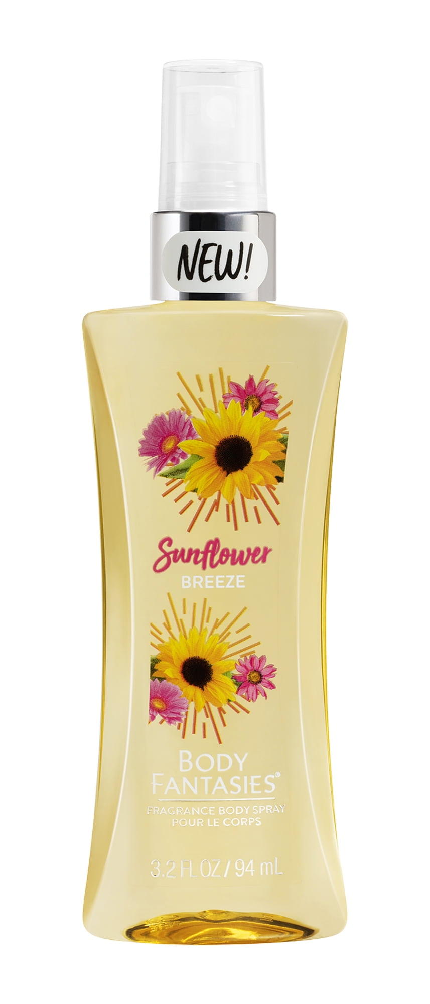 BODY FANTASIES SUNFLOWER BODY SPRAY 3.2OZ - Walmart.com