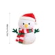 thumbnail image 3 of Fiudx Ofertas y liquidaciones Muñeco de nieve navideño Cervatillo Regalo de Navidad Muñeco de peluche Muñeco navideño Muñeco de tela Regalo de vacaciones para niños y niñas Regalo de cumpleaños Marró, 3 of 6