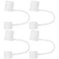 thumbnail image 5 of Troglfold straw caps 4pcs Straw Tips Covers Reusable Drinking Straw Tips Straw End Plugs Caps Small Straw Caps,3.54"X0.39"X0.39", 5 of 11