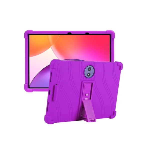 Silicone Case for TAB A1 Plus 12.2 inch, Soft Flexible Shockproof Protective Tablet Cover, Anti-Scratch & Lightweight Slim Design-Purple