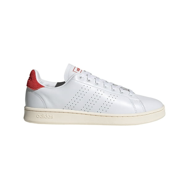 Tenis Adidas Advantage Hombre Caminar Casual blanco 28