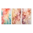 thumbnail image 2 of Designart "Enchanted Spills Orange Teal Elegance" Abstract Wall Art Set Of 3 - Orange Abstract Gallery Wall Set For Home Decor, 2 of 7