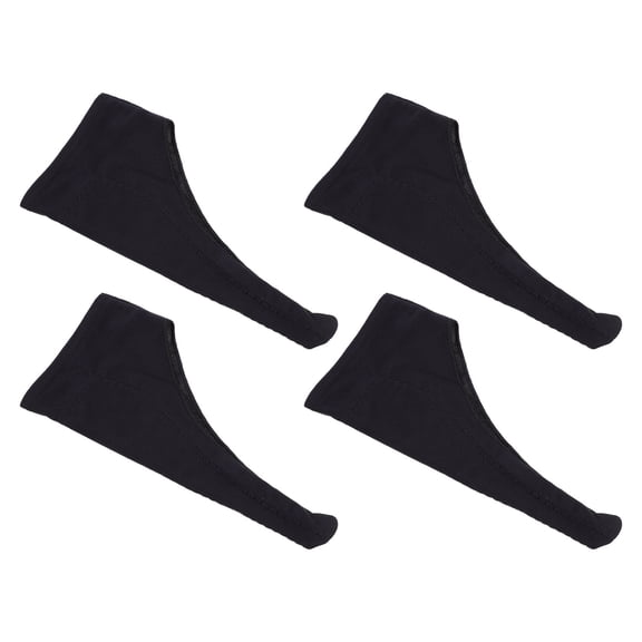 MEIBUTYUP Half Finger Gloves Black for Back to School Art and Craft Prevent Accidental Touch