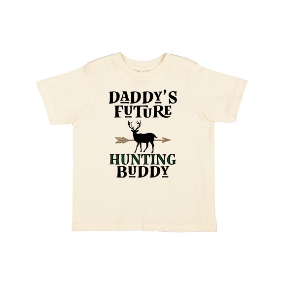 Inktastic Daddy Future Hunting Buddy Boys or Girls Toddler T-Shirt