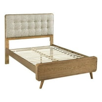 Robyn Wood Full Platform Bed Light Ash