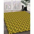 thumbnail image 3 of Ahgly Company Machine Washable Indoor Rectangle Transitional Dark Bronze Brown Area Rugs, 7' x 9', 3 of 7